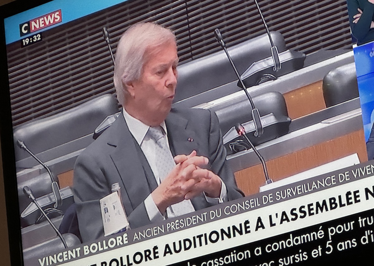 Vincent Bolloré lance son manifeste contre les interprétations médiatiques